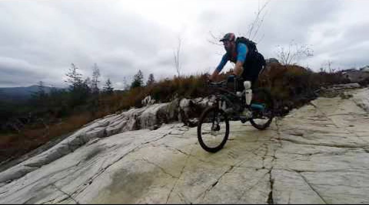 Coed y Brenin has a new rock slab feature