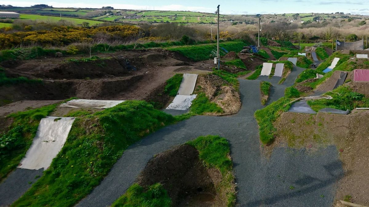 New Lines at The Track Portreath in Cornwall