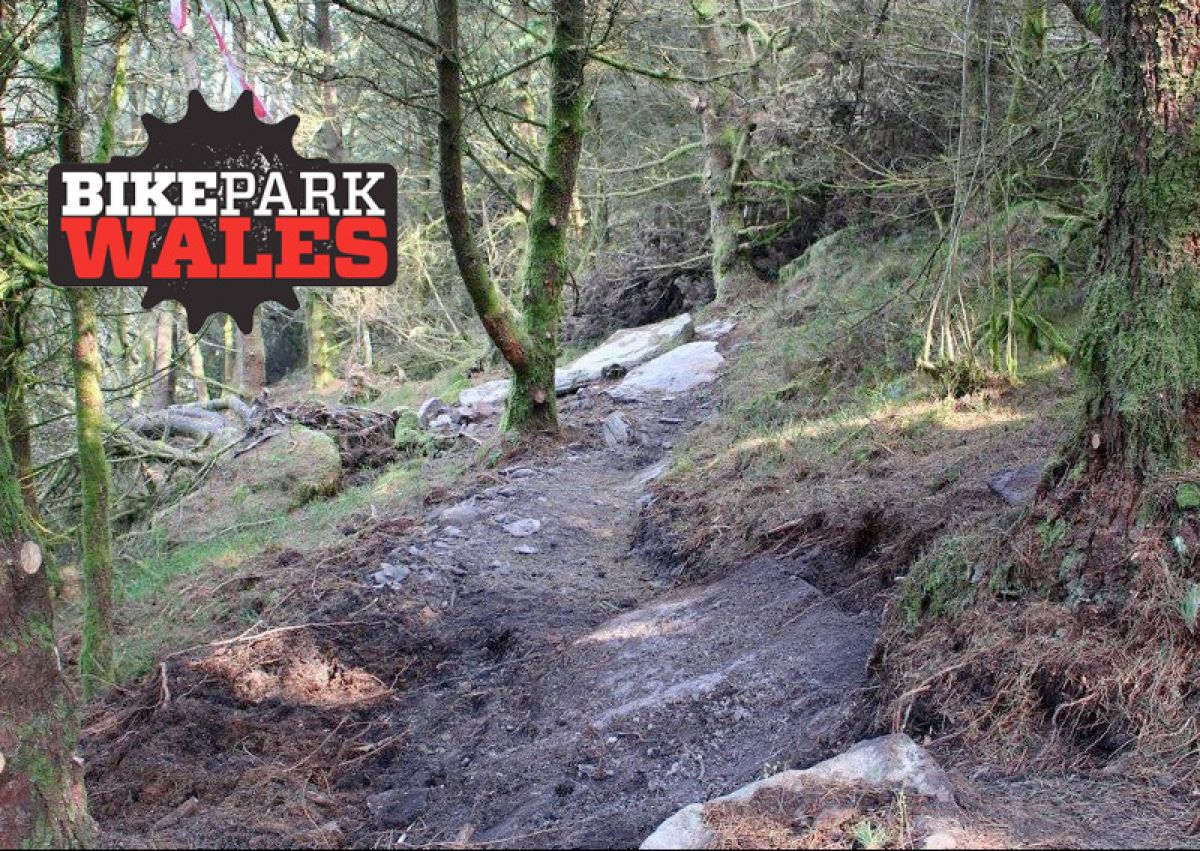 Bikepark Wales Latest Black Trail 'Escort" is Open