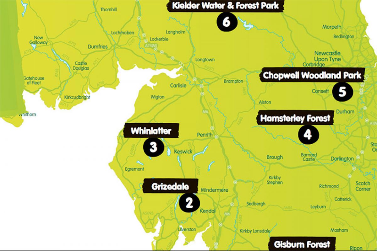 The Super6 - Mountain biking in Northern England