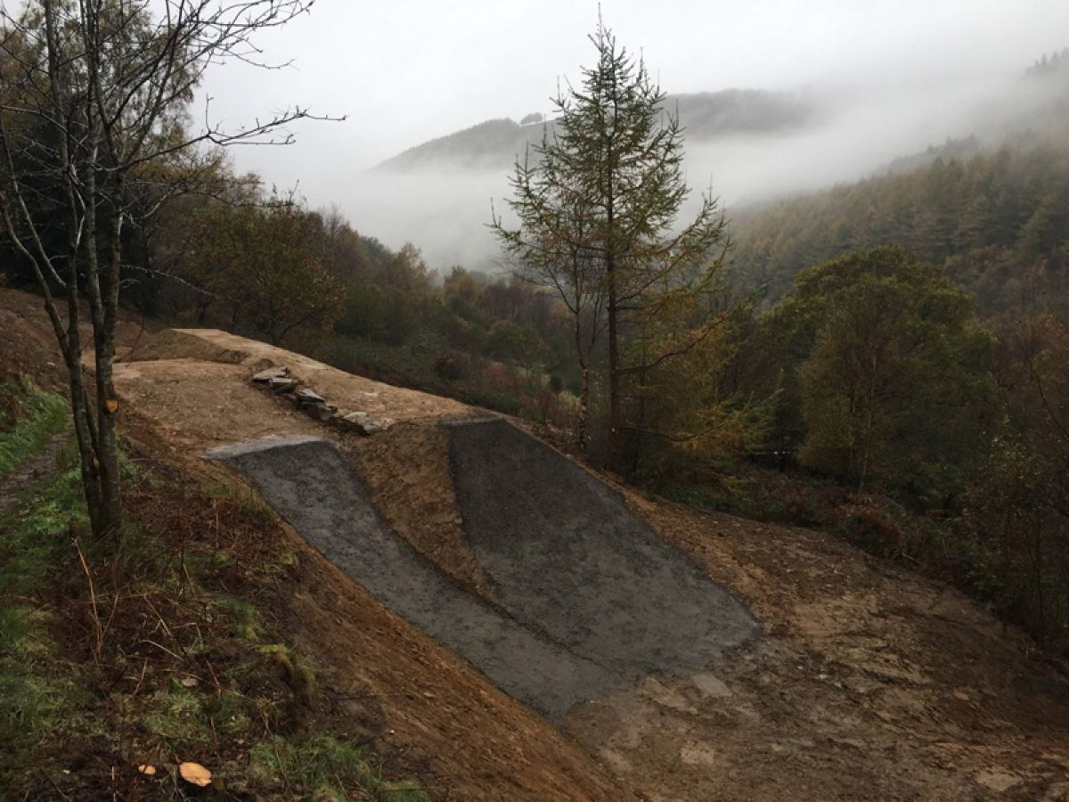 First Look: Revamped Cwm Carn Downhill Track