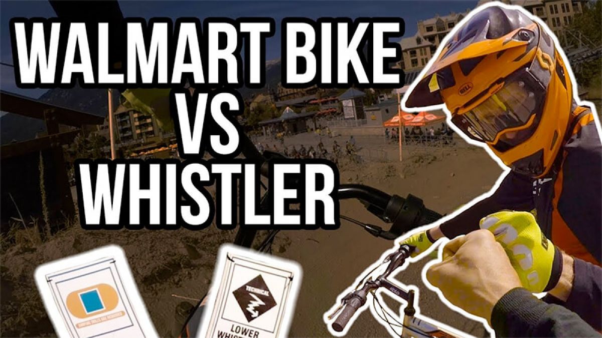 VIDEO: Walmart Bike VS Whistler Bike Park