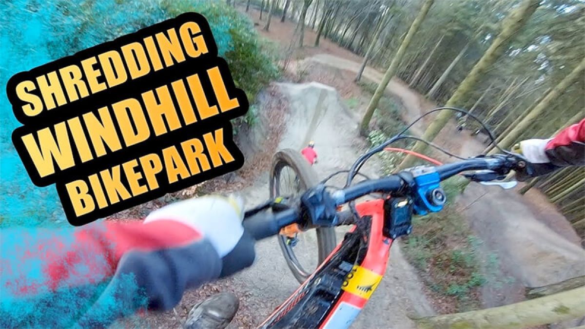 Sam Pilgrim Shredding Windhill Bike Park On A E-Bike!