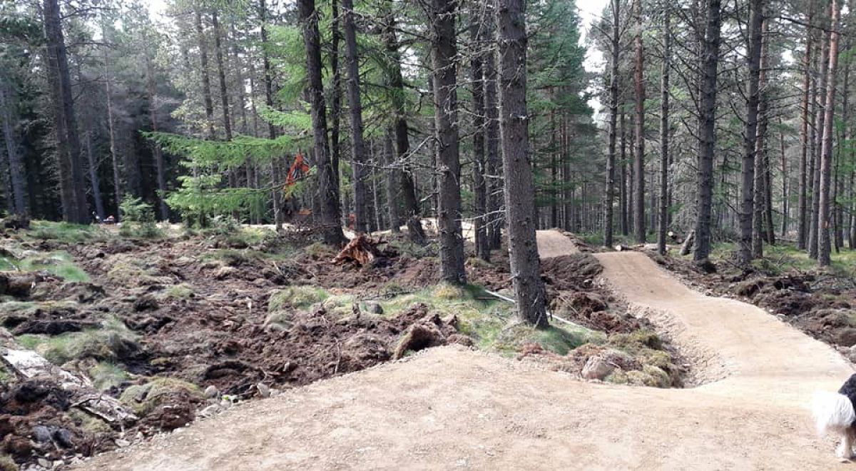 New mountain bike trails for Glenlivet Estate