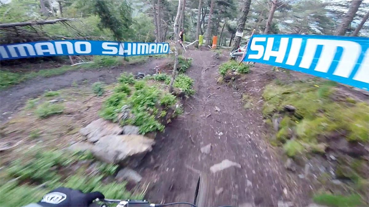 Brendan Fairclough takes you down the MTB Downhill track in Andorra