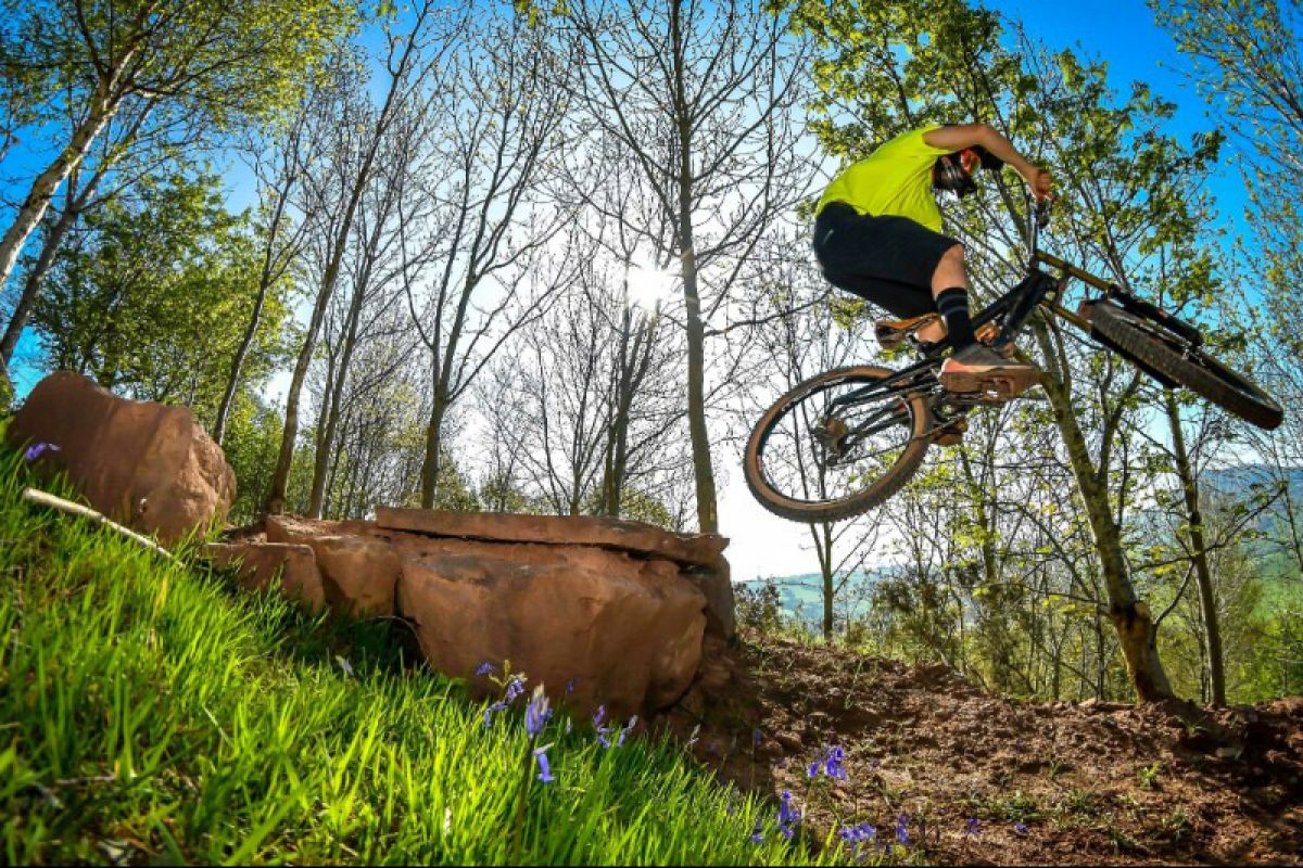 New Black Graded Trail opens at Black Mountains Cycle Centre