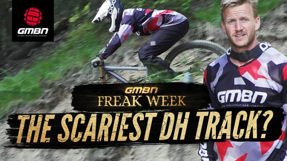 Is This The Scariest Mountain Bike Race Track?