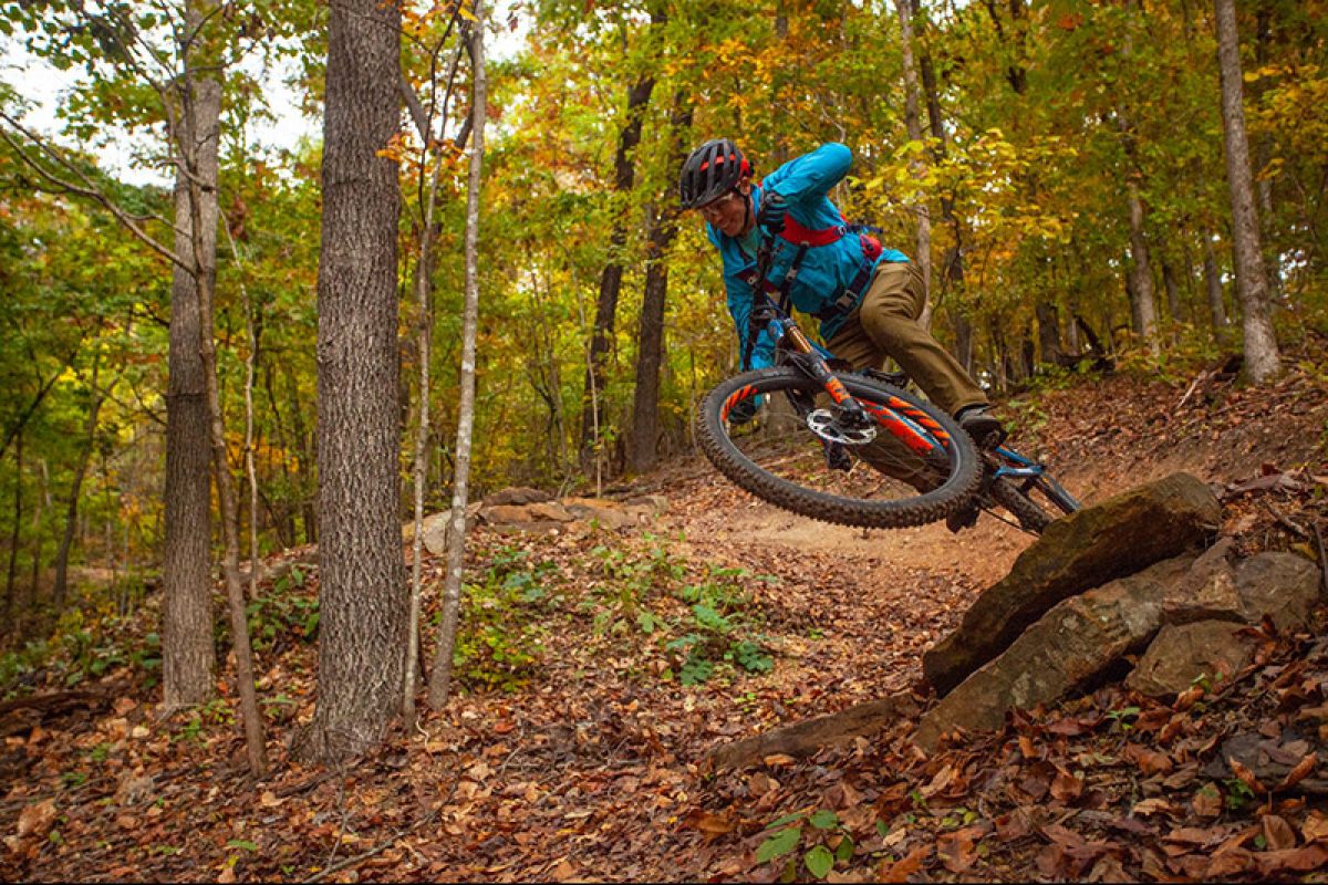 Shredding with the Arkansas Mountain Bike Community
