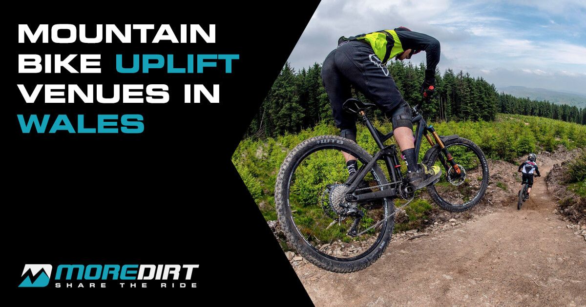 Mountain bike uplift venues in Wales