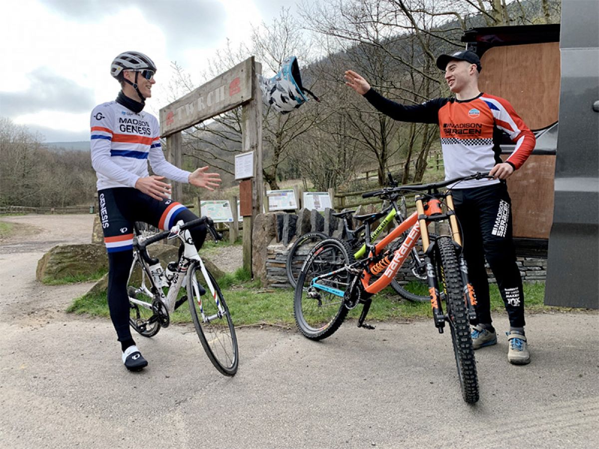 VIDEO: Who's faster - mountain bikers or road riders?