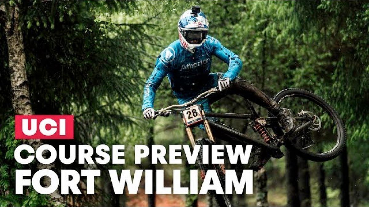 Video: Course Preview with Gee Atherton - Fort William DH World Cup 2019