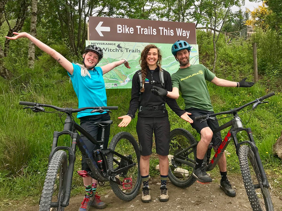 Start your Highland biking adventure at the new Nevis Range Bike School