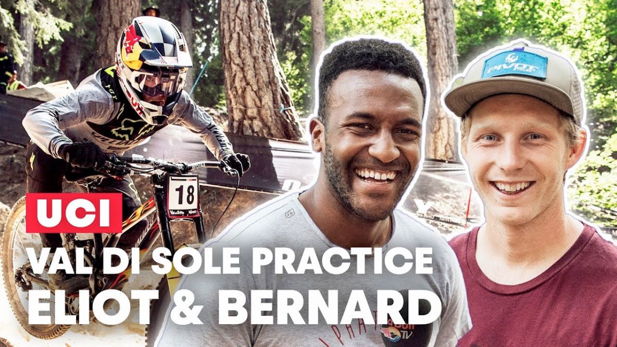 VIDEO: Val di Sole World Cup DH Practice Highlights