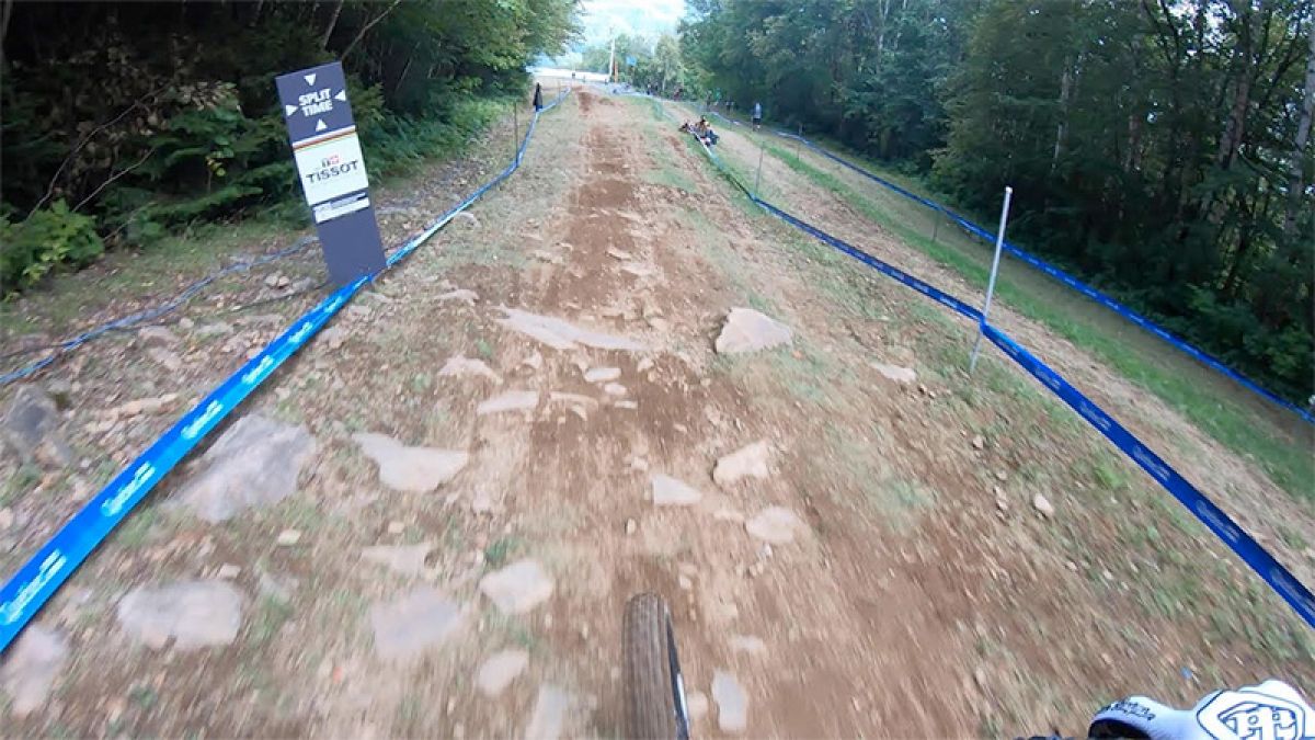 Video: Luca Shaw Course Preview - Mont-Sainte-Anne DH World Champs 2019