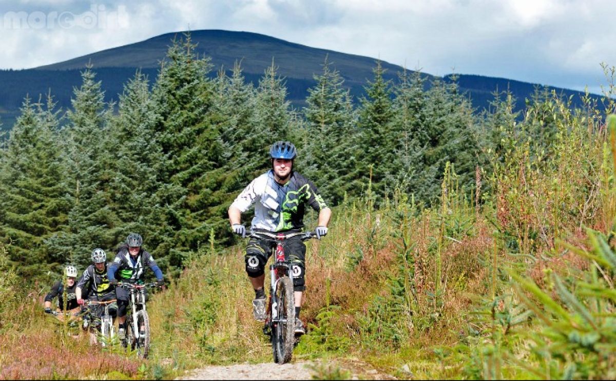 Windfarm boost for Ae mountain bike trails.