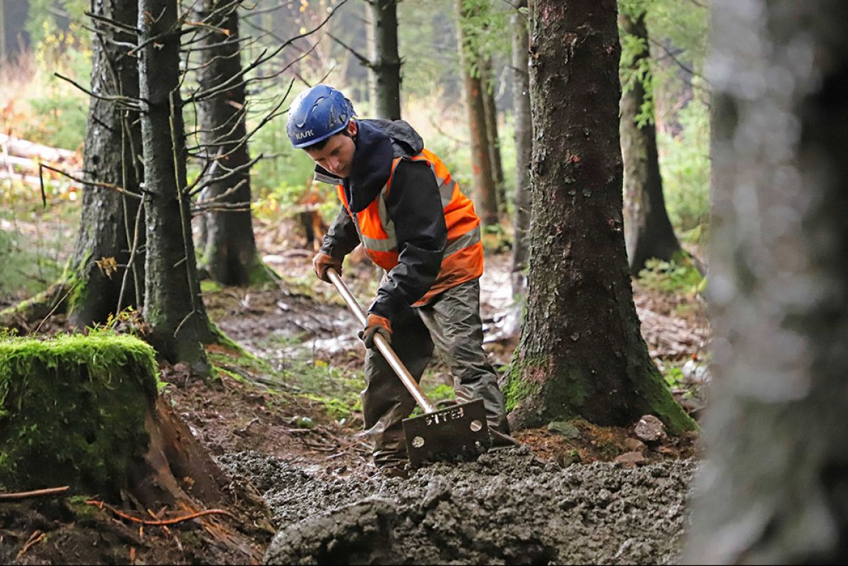 Bike Park Wales Begins Development On First Uplifted Green Trail