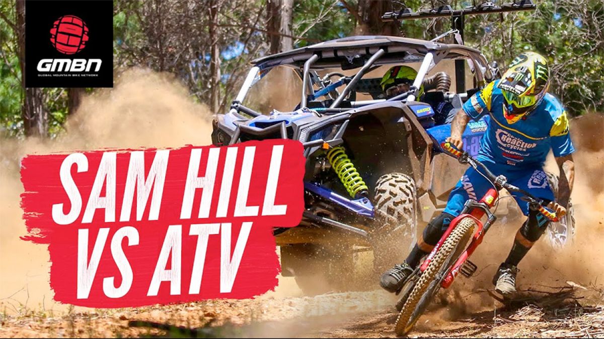 Can A World Champion Mountain Biker Beat An ATV?