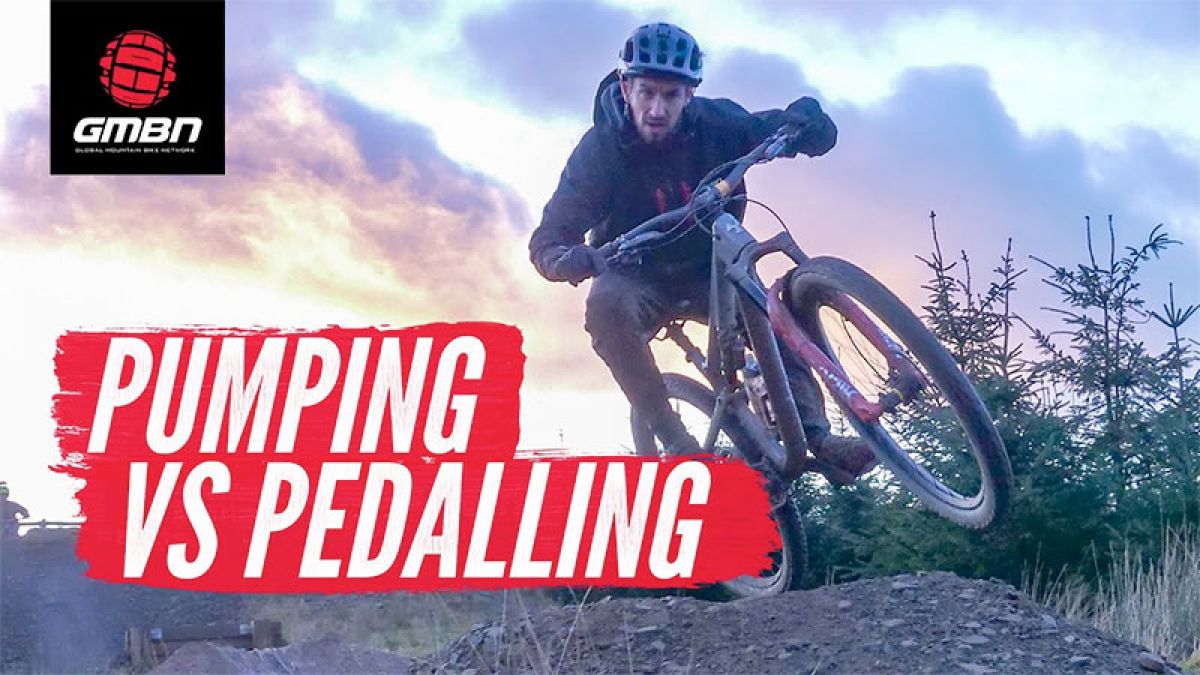 Is Pumping Your Mountain Bike Faster Than Pedaling?