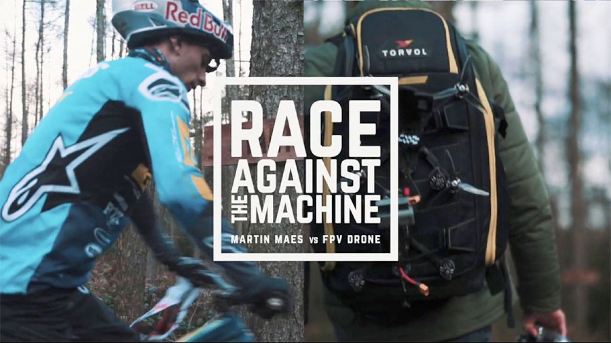 Watch: Martin Maes vs a Drone