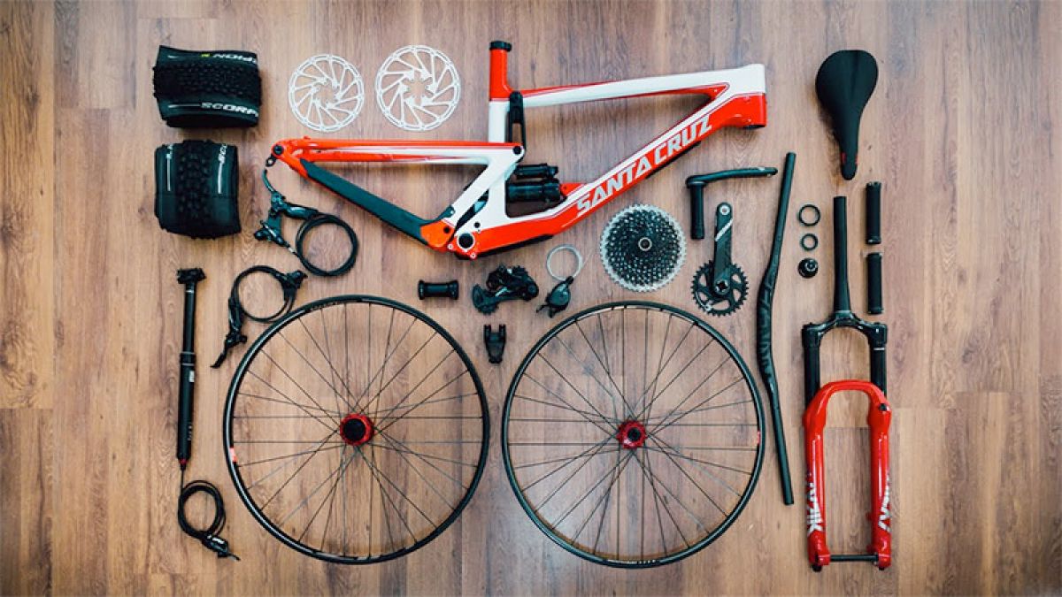 Custom Painted Santa Cruz Bronson Dream Build