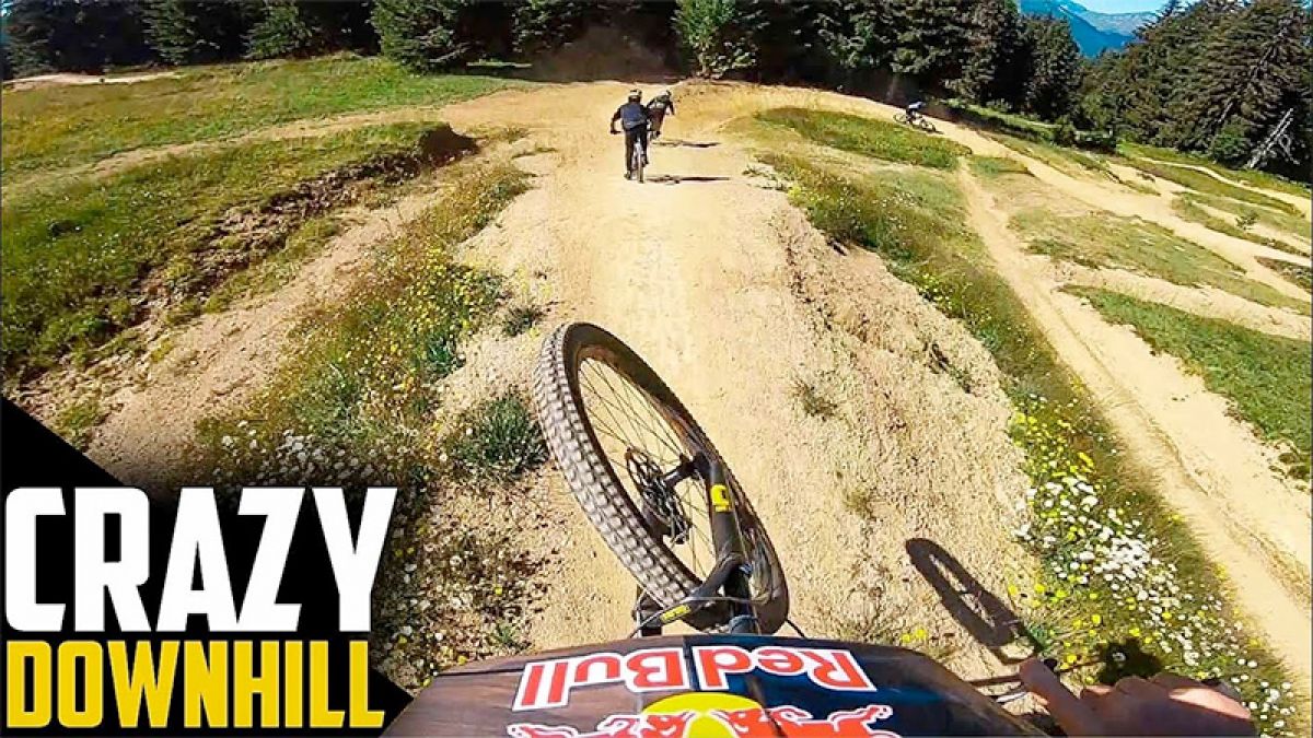 Riding the sickest downhill MTB trails in France!!