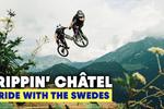 Watch: Tons Of Air Time at Châtel Bike Park!