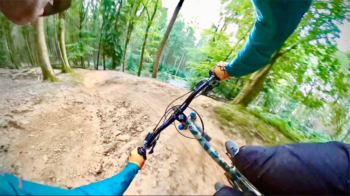 Watch: Riding the new GBU Downhill trail at the Forest of Dean
