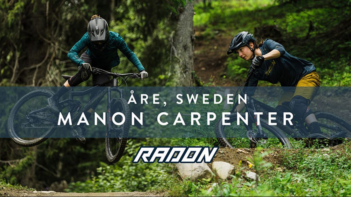 Riding Åre Bike Park with Manon Carpenter