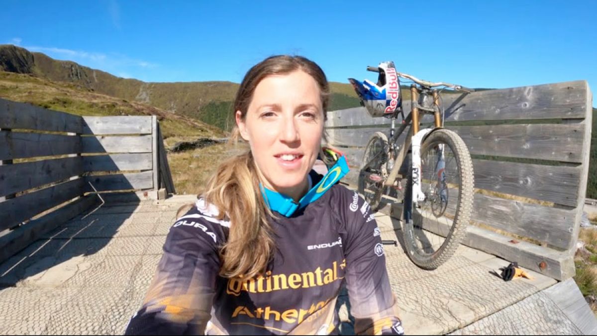 Watch: Rachel Atherton - Gnarliest track at Dyfi Bike Park