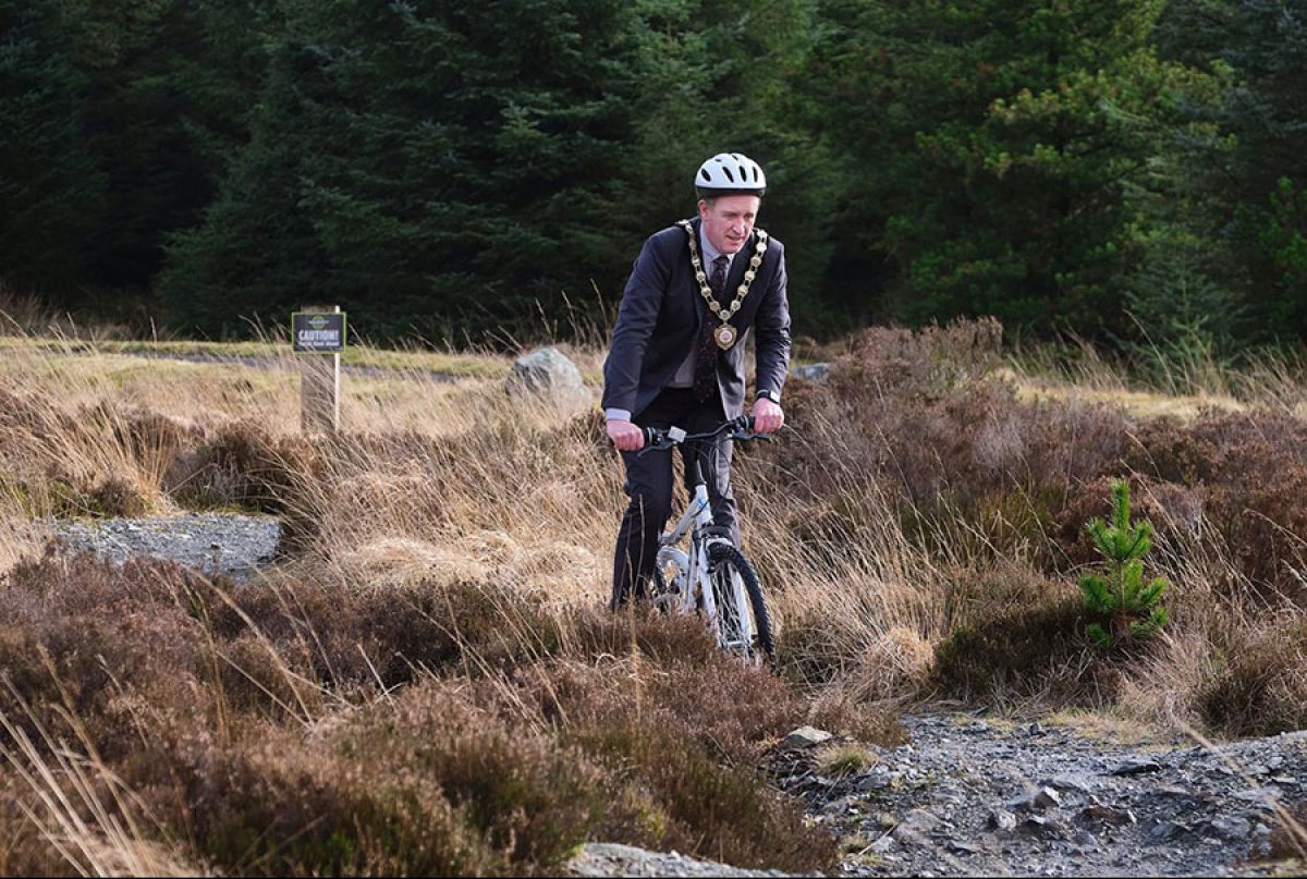 Work On New £336K Mountain Bike Trails Underway At Davagh Forest