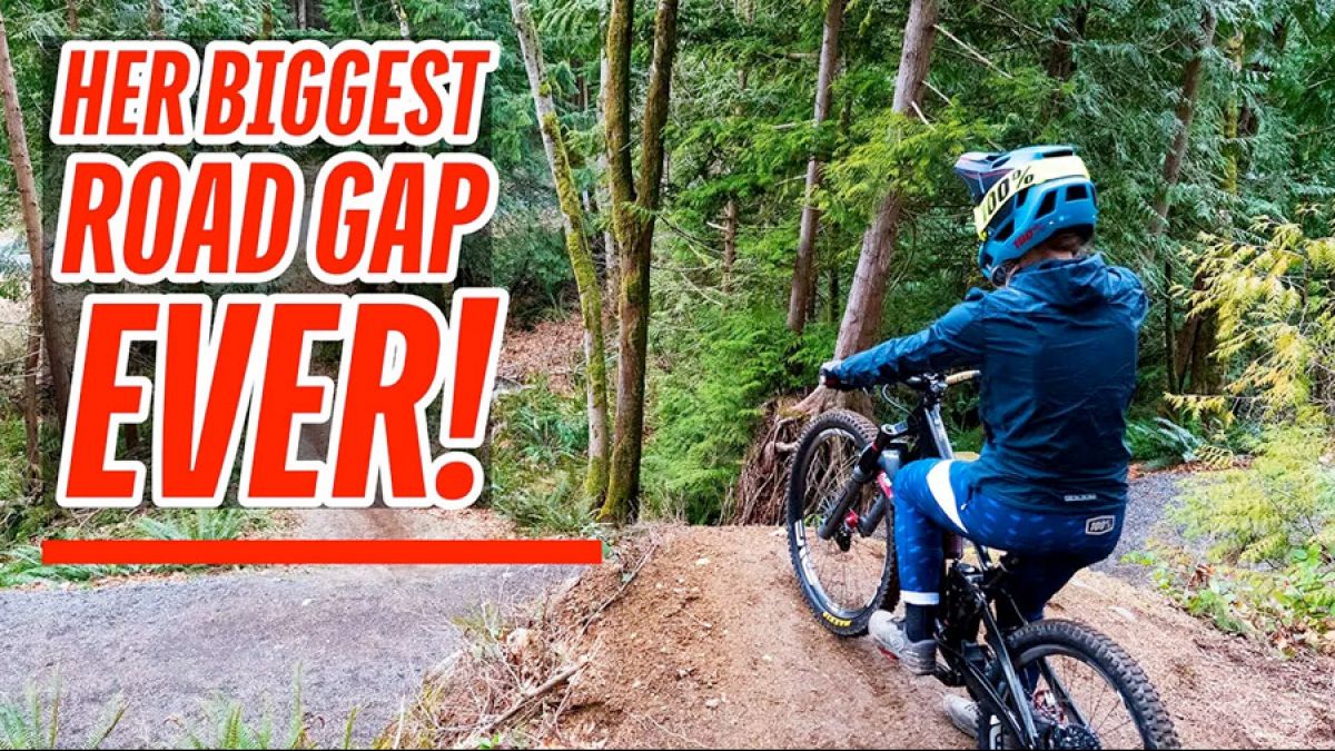 Video: Miranda Miller - Her Biggest Road Gap Ever!