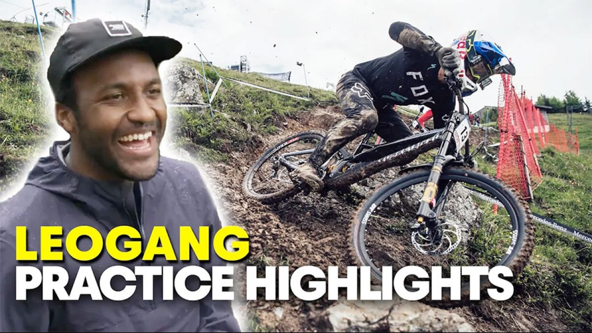 Leogang Downhill World Cup Practice Highlights