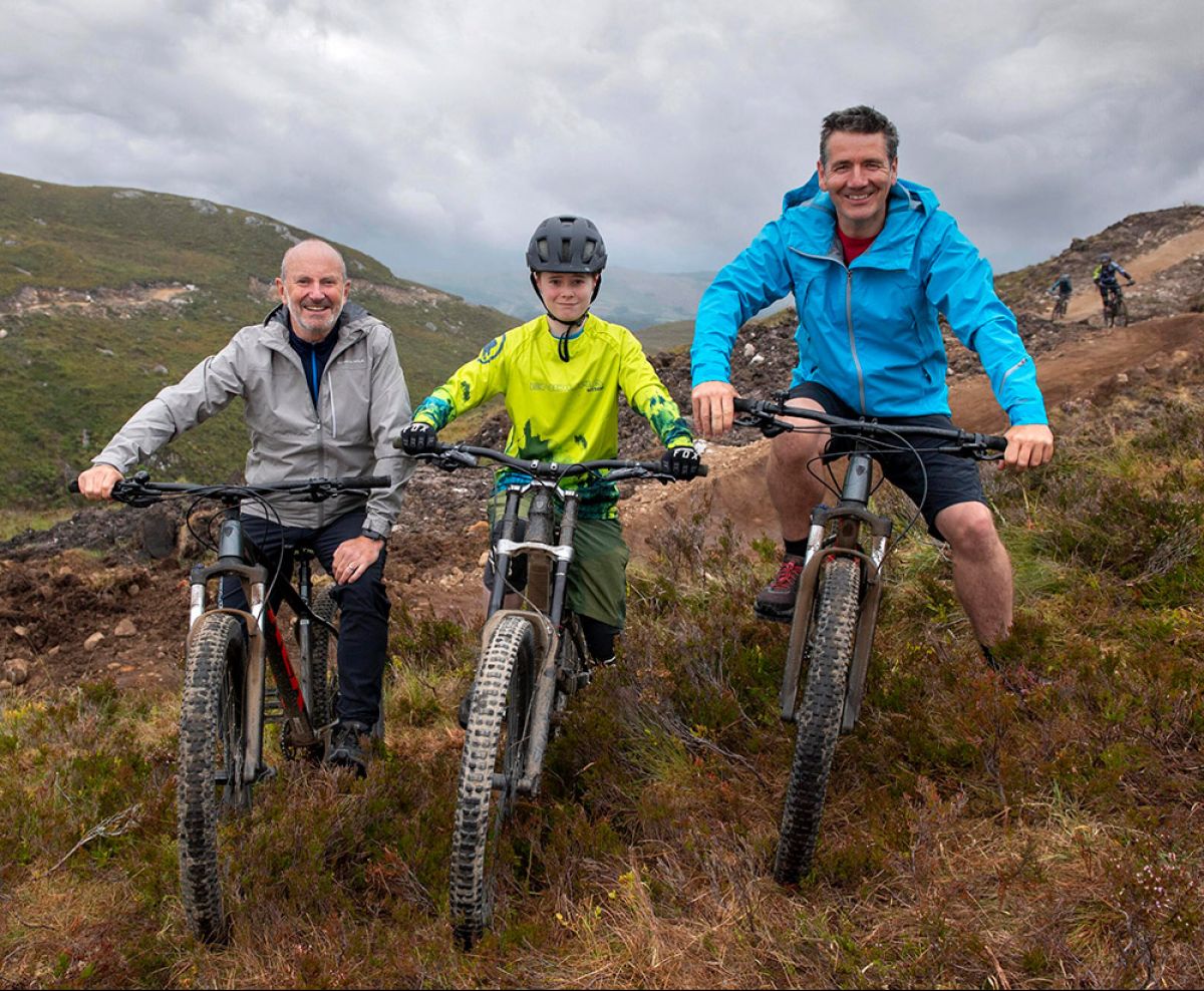 The Nevis Blue Doon mountain bike trail is now open