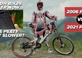 Video: Are DH bikes faster today or is Peaty just slower?