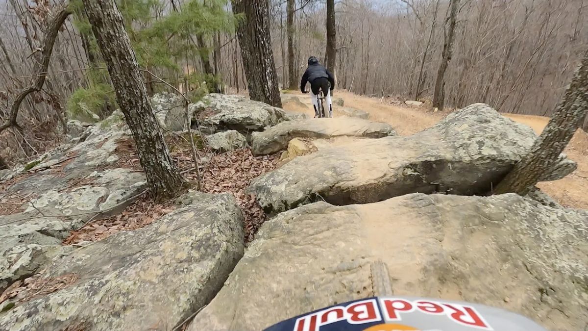 Watch: Aaron Gwin follows Neko Mulally for a run down Windrock Bike Park