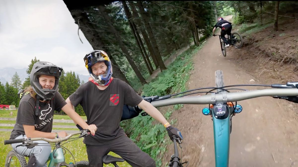 Watch: Tommy G & Phoebe Gale Shredding Trails In Innsbruck