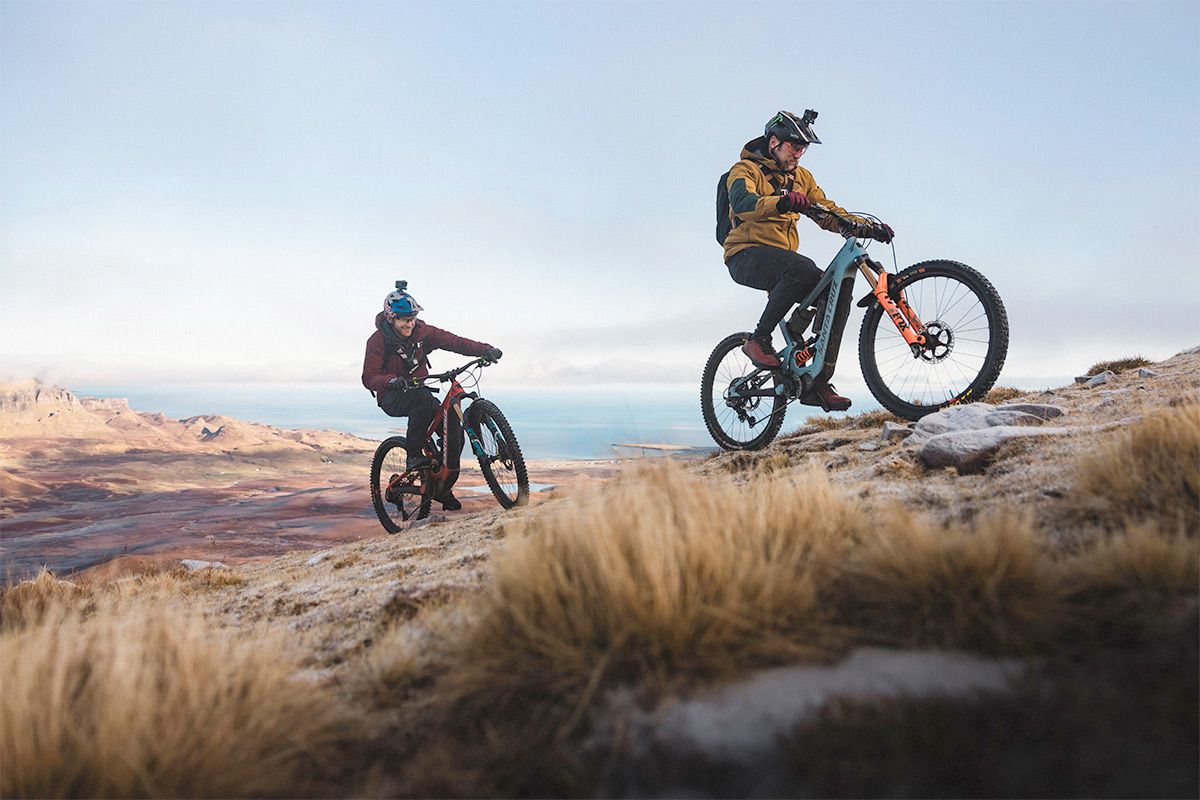 Watch: Danny MacAskill and Steve Peat ride the Trotternish Ridge in the Isle of Skye