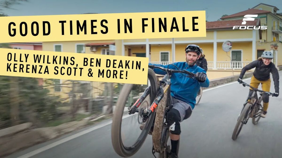 Watch: Epic RIDES & good VIBES in Finale Ligure
