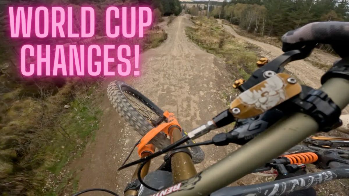 Watch: Adam Brayton Previews Fort William World Cup DH Track Changes