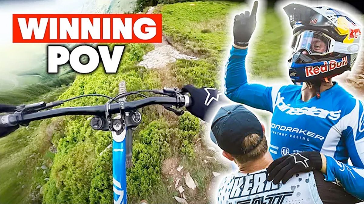 Watch: Winning POV from Red Bull Hardline 2024