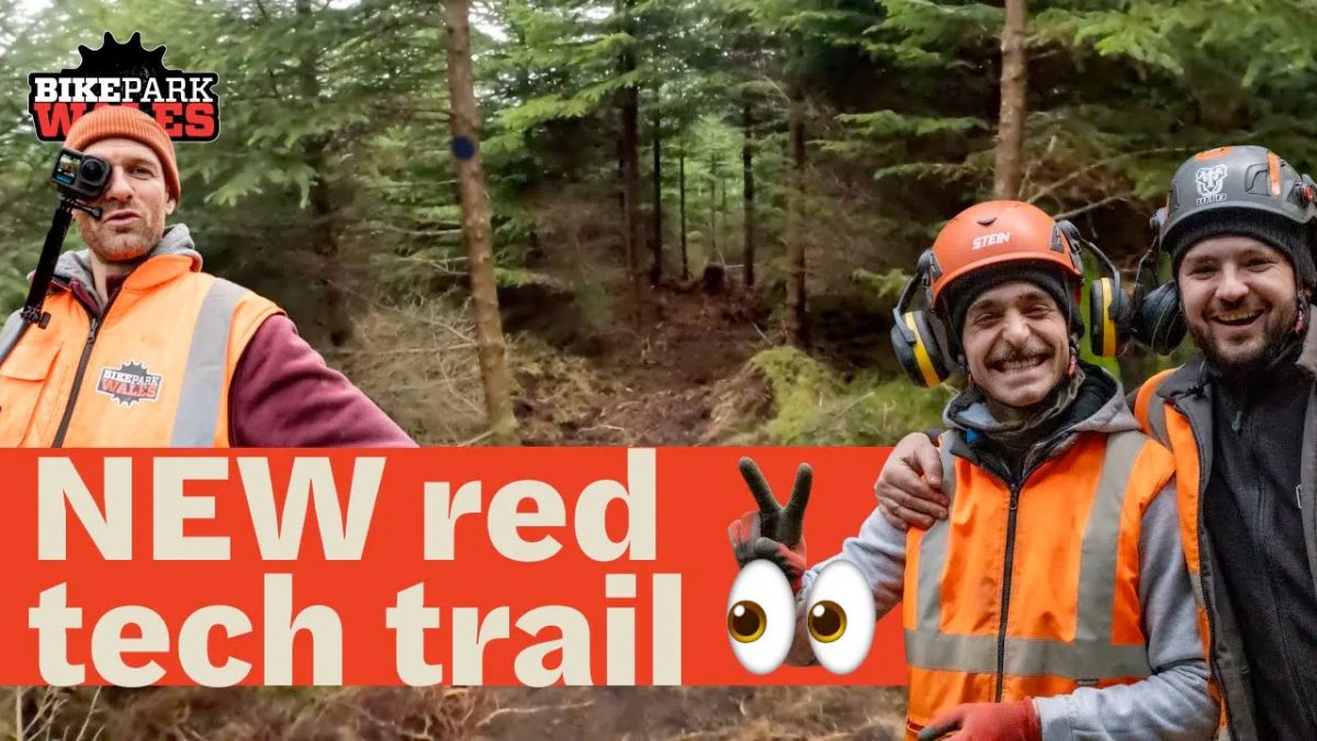 Watch: Trail Diaries: Is that a new red tech trail at BikePark Wales?