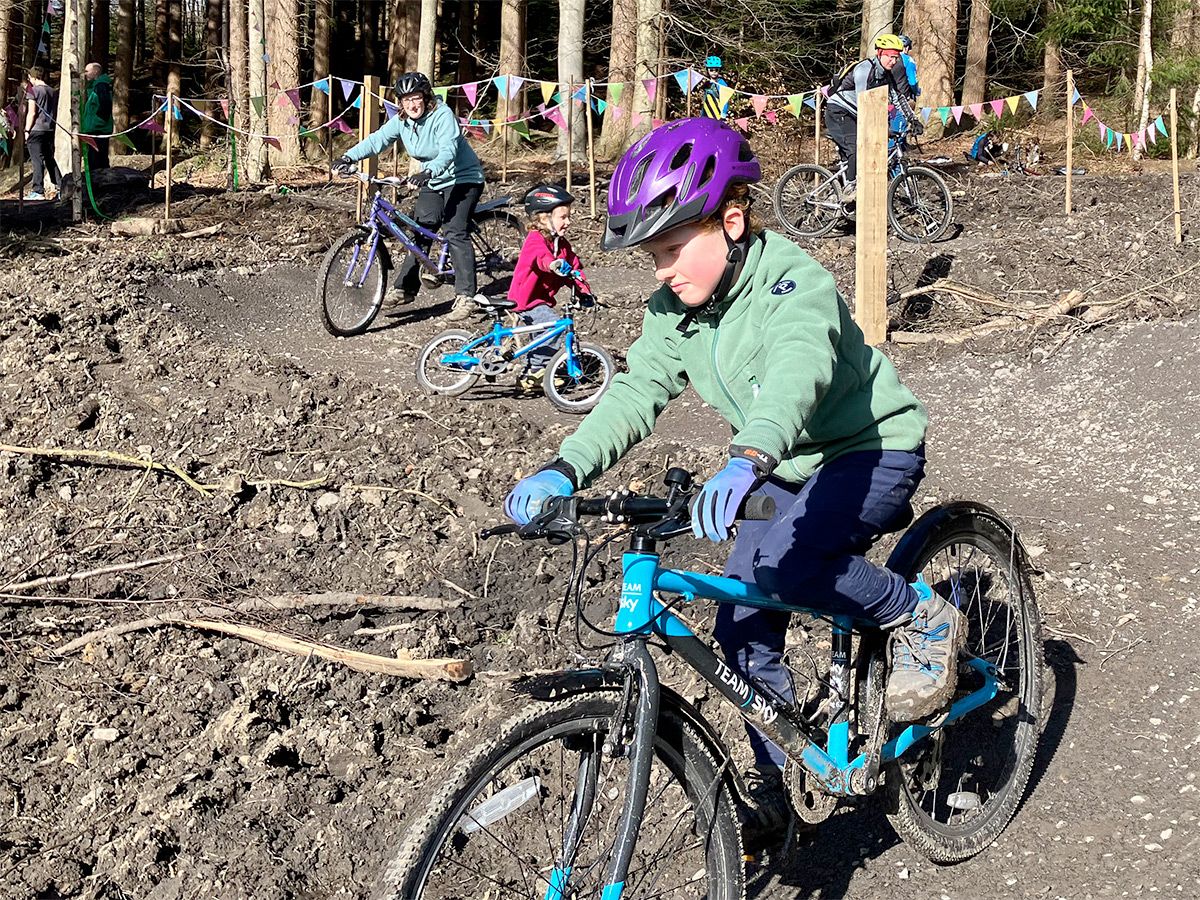 Hamsterley Forest's new blue Squirrel Chaser mountain bike trail is open