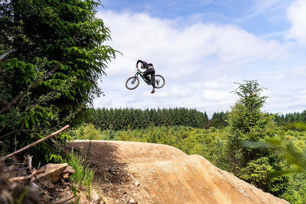 BikePark Wales Launches Most Challenging Black Jump Line Yet