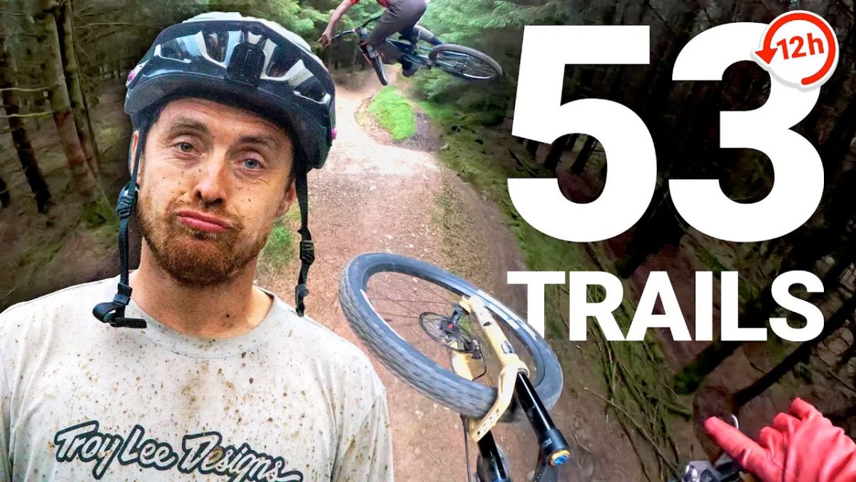 Watch: Olly Wilkins Attempts to Ride Every Trail at BikePark Wales in 12 Hours