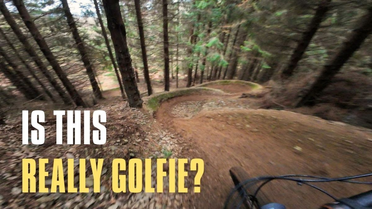 Watch: Riding Golfie's New Megatrack!