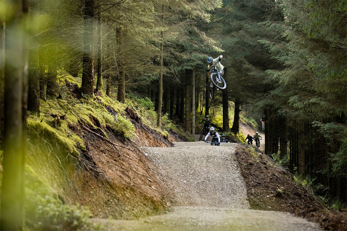Oneplanet Adventure reopens upgraded B-Line Mountain Bike Trail at Coed Llandegla
