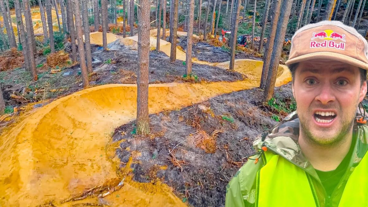 Watch: Building & Testing the new blue trail at Woburn Bike Park!