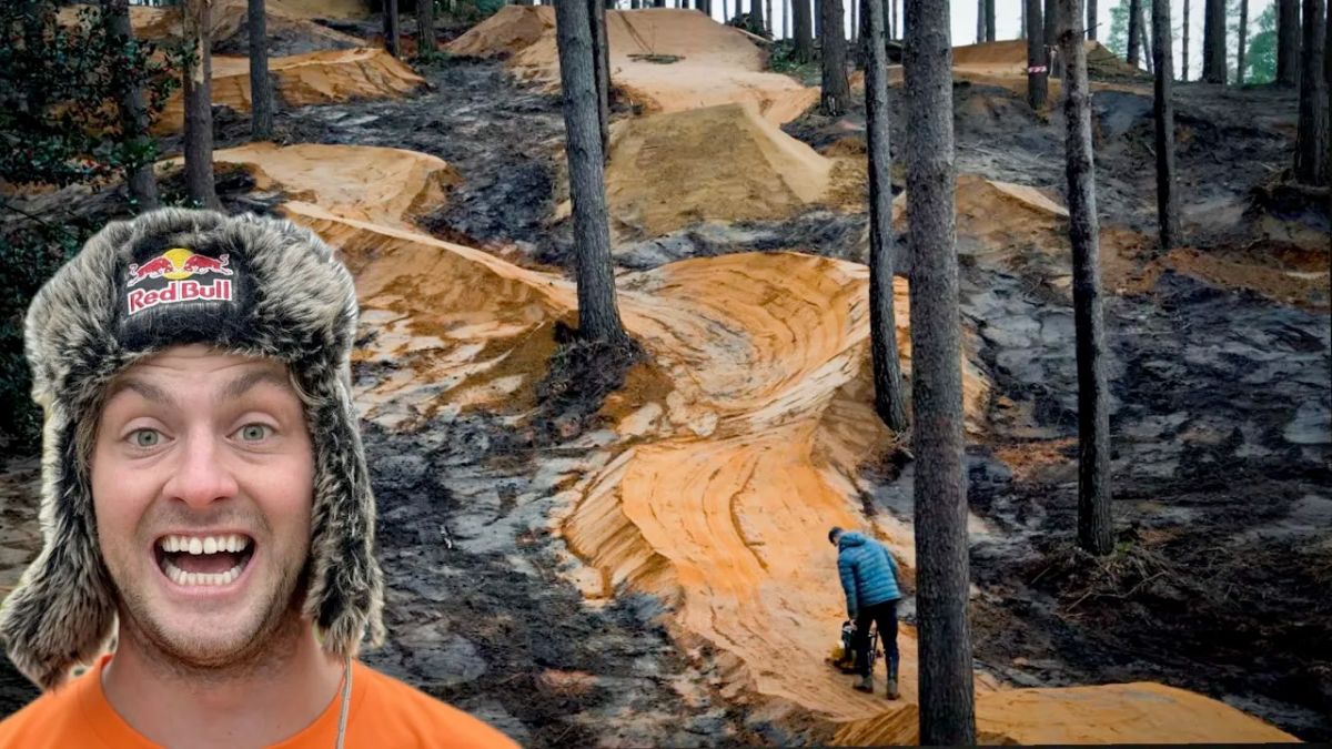 Watch: Building & Riding a full new MTB Flow Track at Woburn Bike Park!