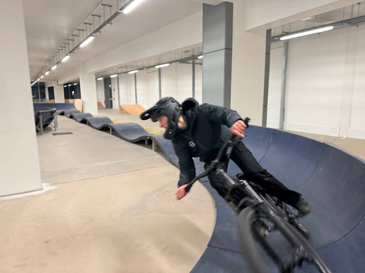 New Spot: Dundee Cycle Hub Indoor Bike Park