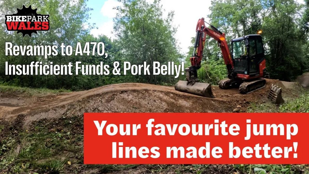 Watch: Your favourite jump lines revamped at BikePark Wales